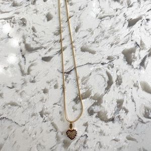 Good platted Heart necklace
